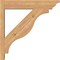 Ekena Millwork Funston Smooth Traditional Outlooker, Western Red Cedar, 5 1/2"W x 24"D x 24"H OUT06X24X24FST01SWR - alternate 4